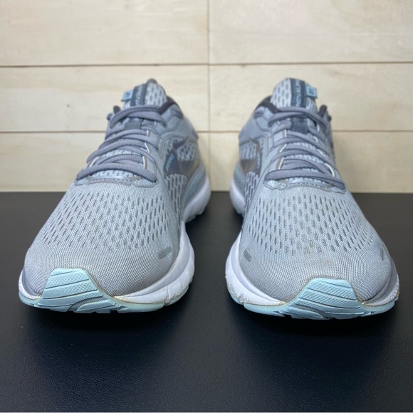 Brooks Adrenaline 21 GTS Grey Women's Size 10 Running Shoes D Wide Sneakers - Picture 5 of 11